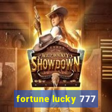 fortune lucky 777